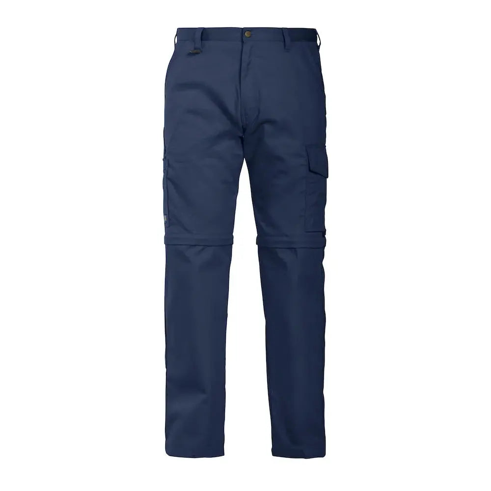 Projob 2502 Zip-Off Housut - Tummansininen / D100 - Työvaatteet
