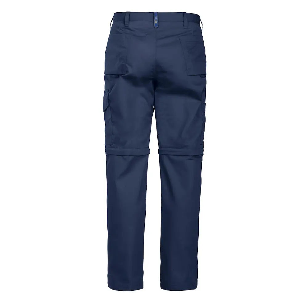 Projob 2502 Zip-Off Housut - Tummansininen / D100 - Työvaatteet