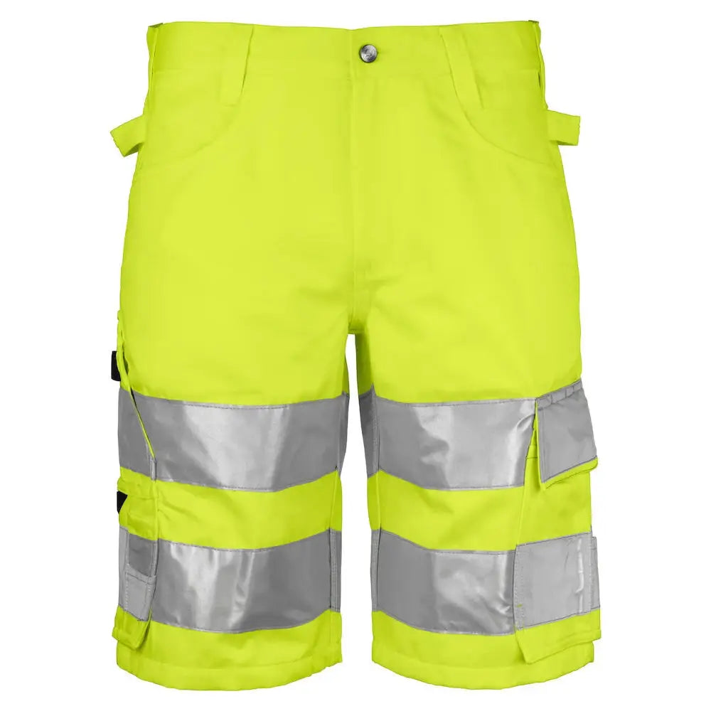 Projob 6536 Shortsit EN ISO 20471 Luokka 2/1 - Keltainen/Musta / C42 - Työvaatteet