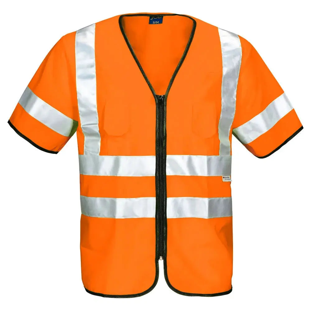Projob 6707 Huomioliivi EN ISO 20471 Luokka 3 - Oranssi / M - Työvaatteet