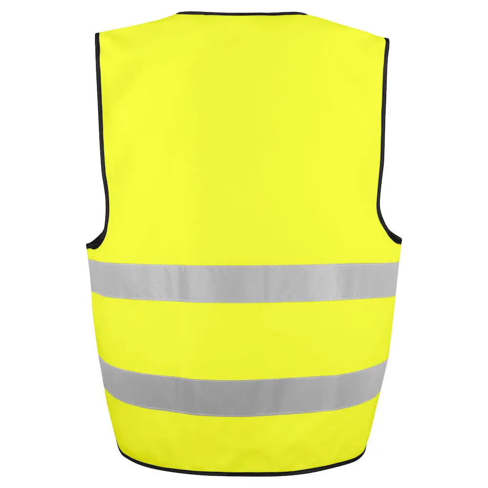 Projob 6709 Liivi EN ISO 20471 Luokka 2 - Keltainen/Musta - Työvaatteet