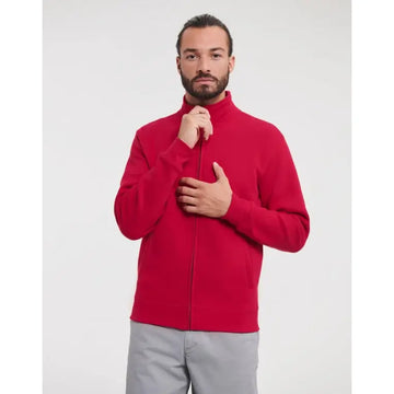 Russell Authentic Miesten vetoketjullinen Collegetakki - Yritystekstiilit