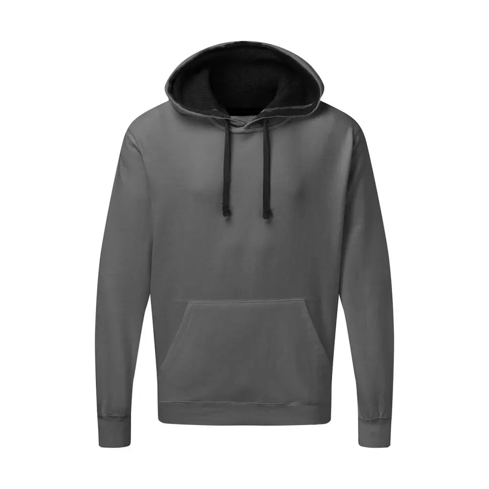SG Originals Contrast Miesten Huppari - Harmaa/Musta / 5XL - Yritystekstiilit