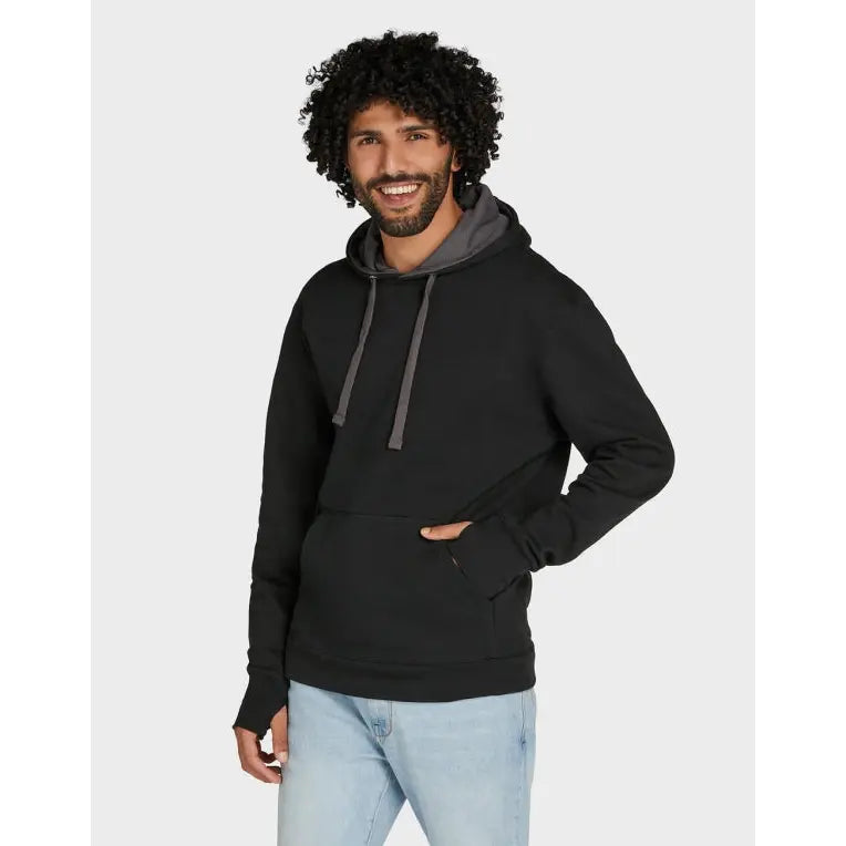 SG Originals Contrast Miesten Huppari - Harmaa/Musta / 5XL - Yritystekstiilit