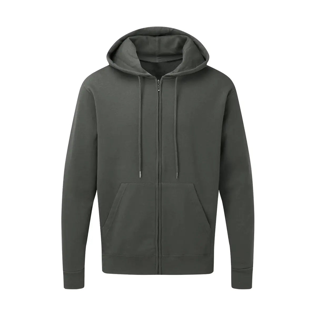 SG Originals Miesten Vetoketjuhuppari - Harmaa (Charcoal) / S - Yritystekstiilit