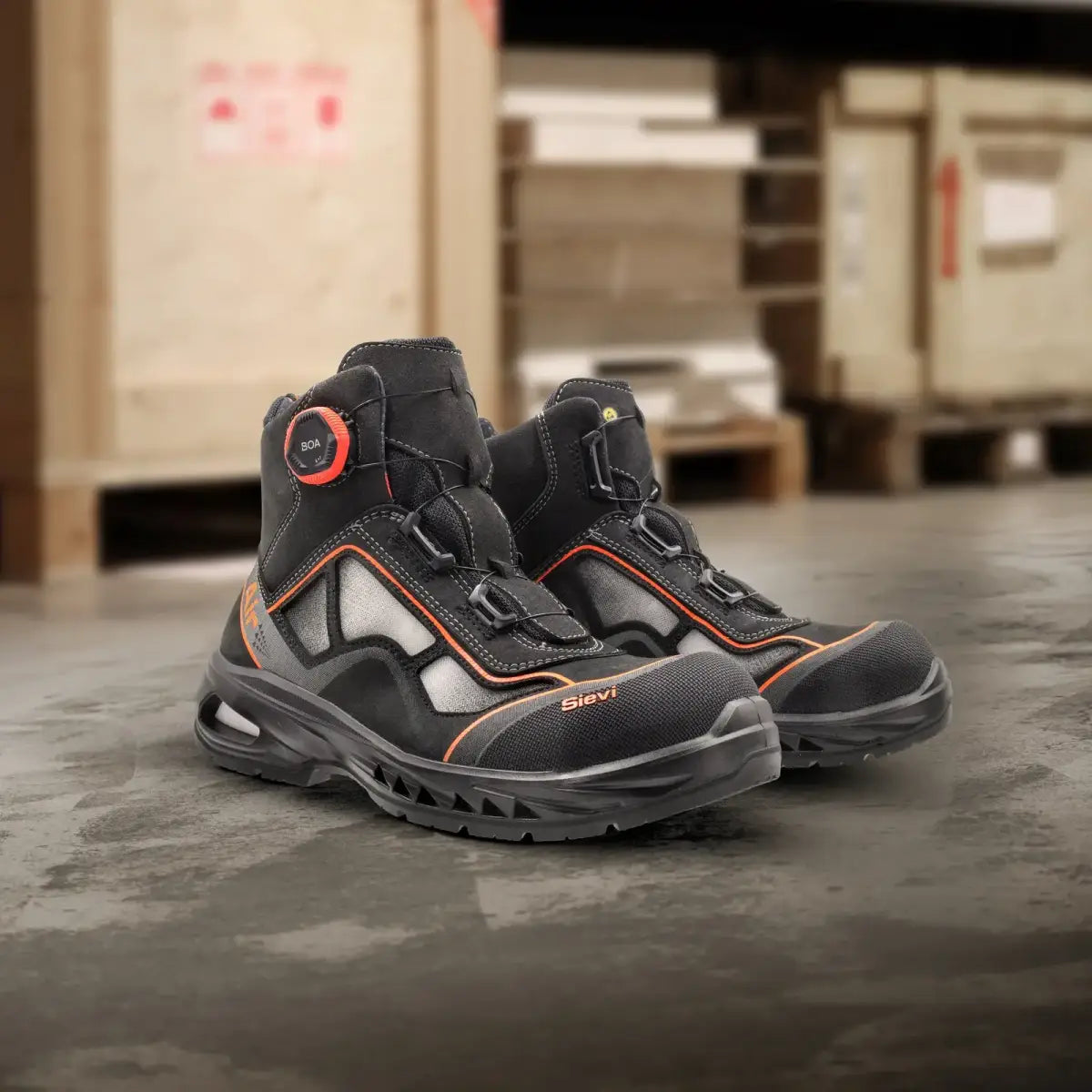 Sievi AirGo 5 RollerH S1P (36-38) - Työjalkineet