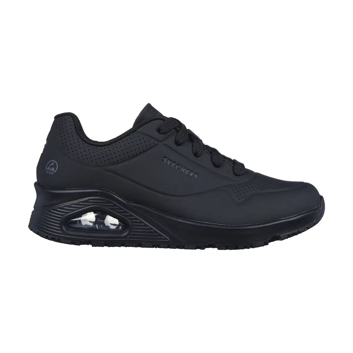 Uno Work shoe w - Musta
