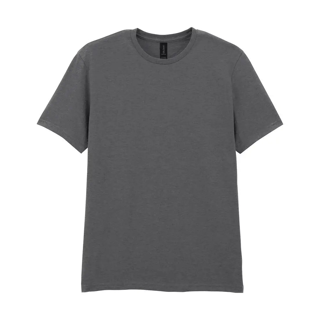 T-Paita kahdella Painatuksella - Min. 20kpl - Harmaa (Charcoal) / S - Yritystekstiilit