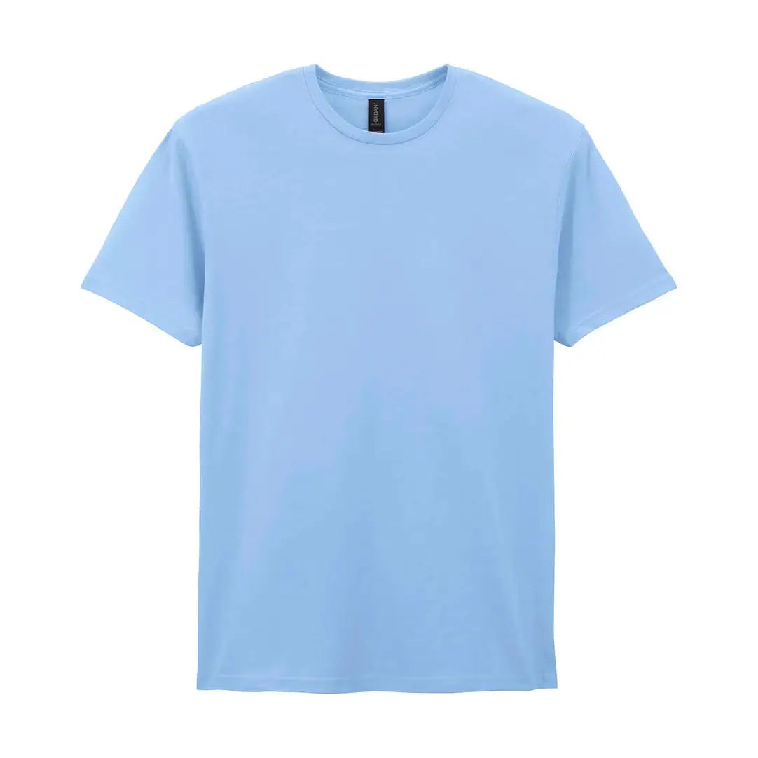 T-Paita Omalla Painatuksella - Min. 20kpl - Sininen (Light Blue) / S - Yritystekstiilit