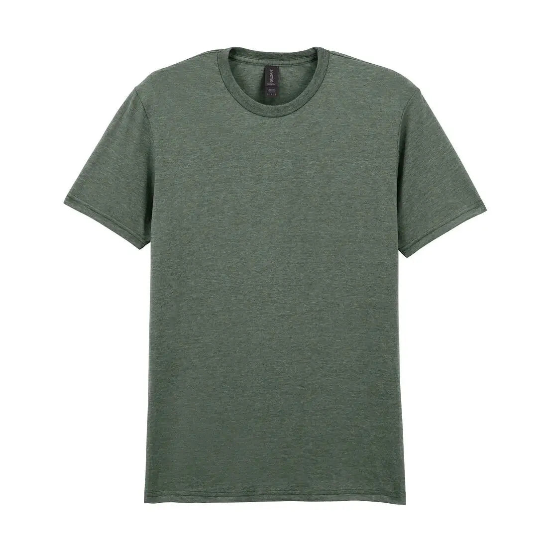 T-Paita Omalla Painatuksella - Min. 20kpl - Vihreä (Heather Military Green) / S - Yritystekstiilit