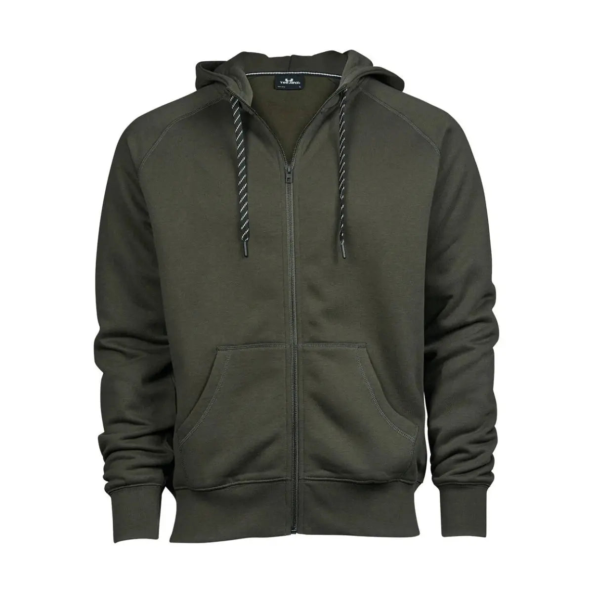Tee Jays Fashion Vetoketjuhuppari - Vihreä (Deep Green) / S - Yritystekstiilit
