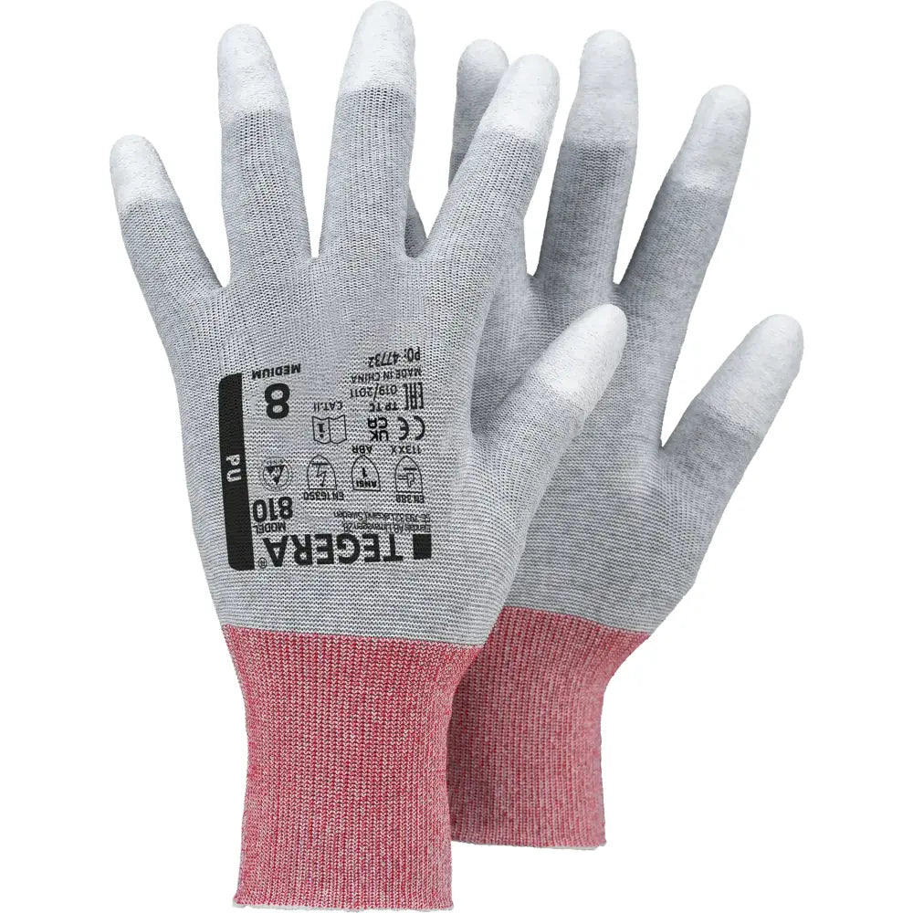 TEGERA 810 ESD-käsine 15gg 12pr - 6 - Työkäsineet
