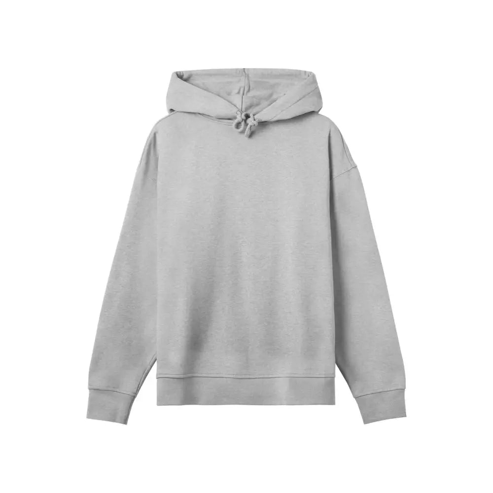 True Blanks Naisten Oversize Huppari - Harmaa (Grey Melange) / XS - Yritystekstiilit