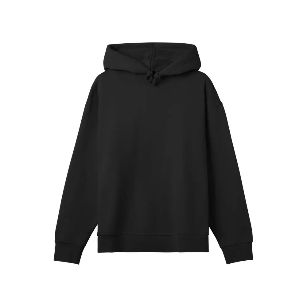 True Blanks Naisten Oversize Huppari - Musta (Off Black) / XS - Yritystekstiilit