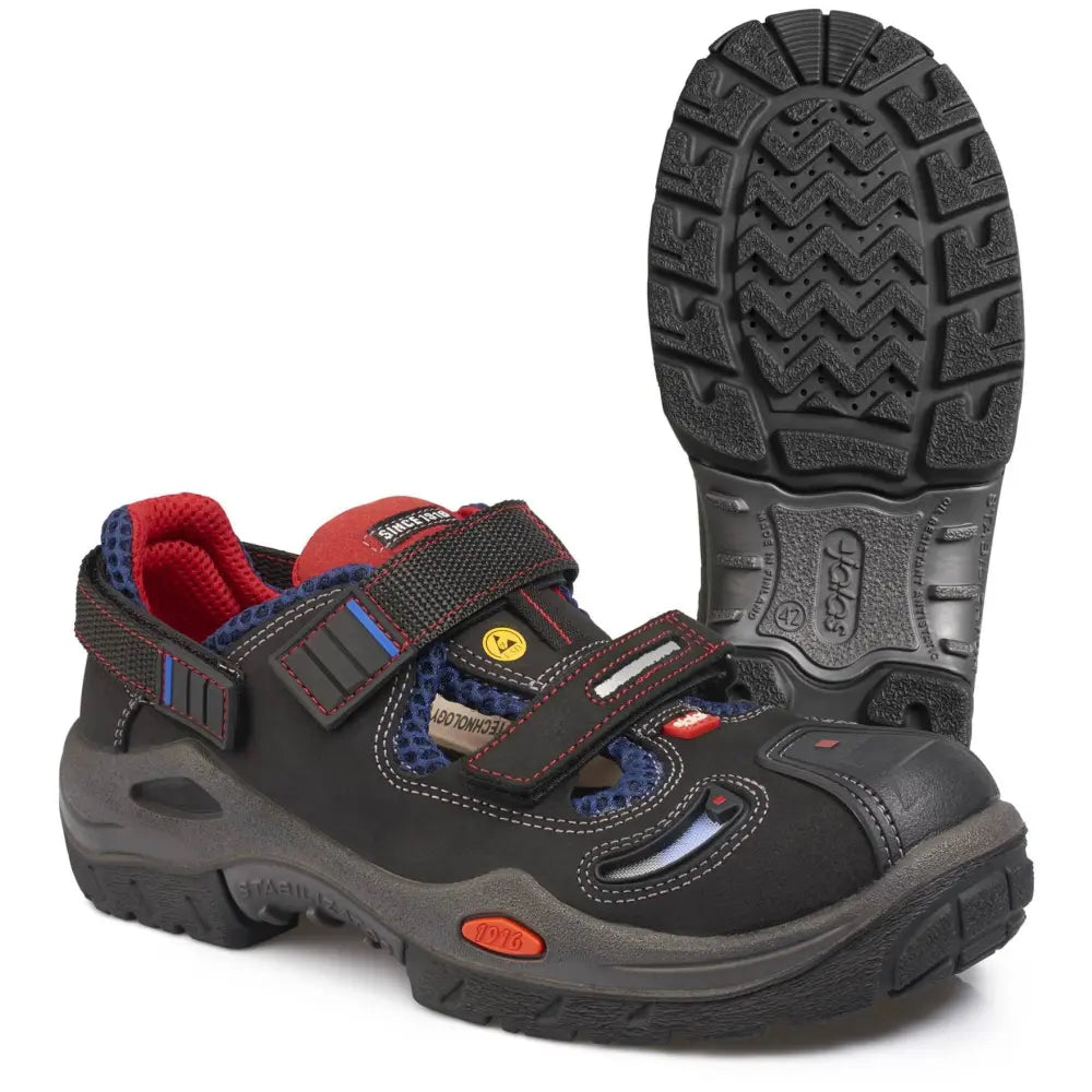 Turvasandaali Jalas 3820R RESPIRO S1 - 36 - Työsandaalit