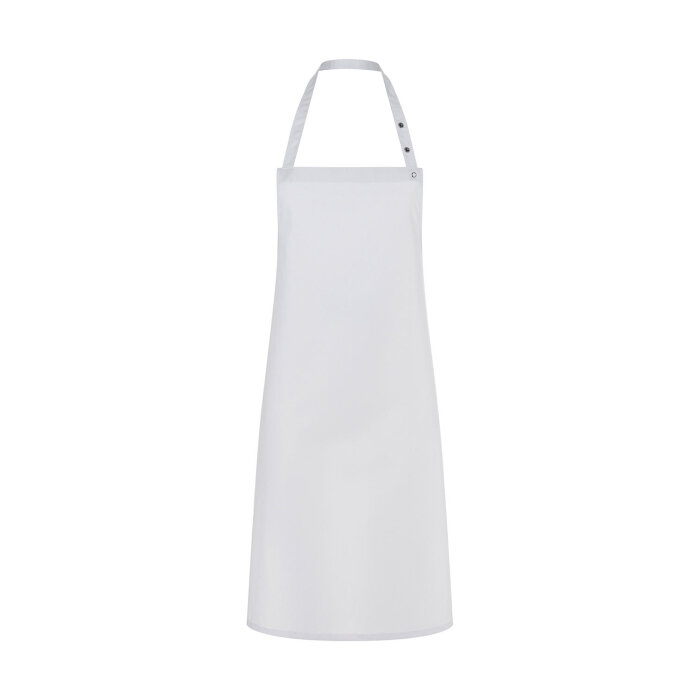 Karlowsky Bib Apron Press Stud Santorini