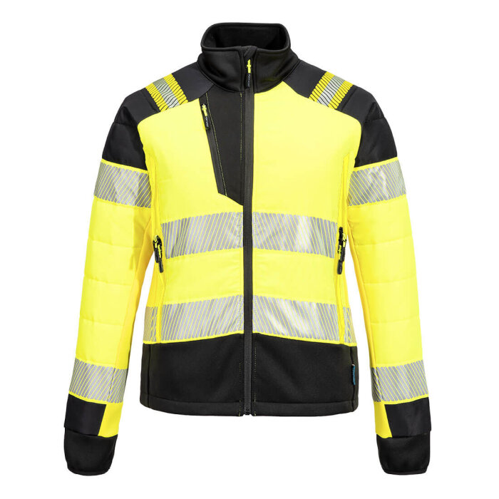 Portwest PW3 Hi-Vis Naisten Hybrid-kevyttoppatakki